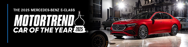 Mercedes-Benz E-Class Named 2025 MotorTrend Car of the Year