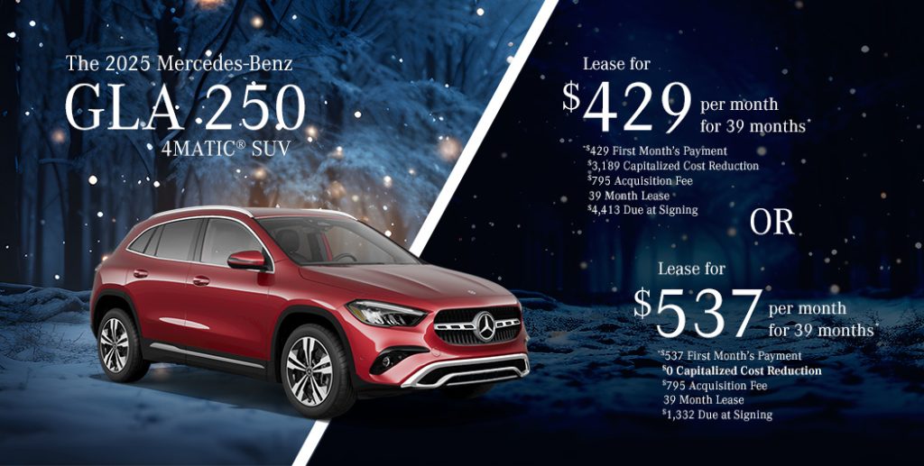 2025 Mercedes-Benz GLA 250 4MATIC® SUV
