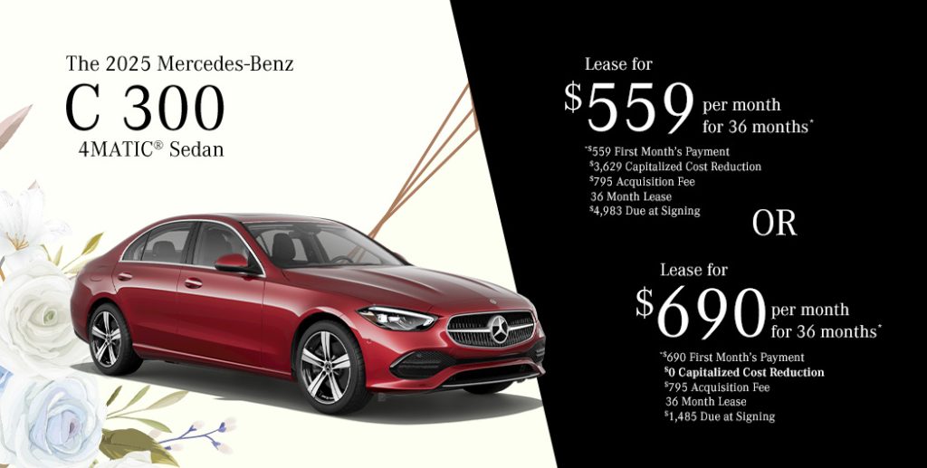 2025 Mercedes-Benz C 300 4MATIC® Sedan