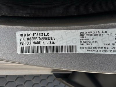 2022 RAM 1500 Laramie