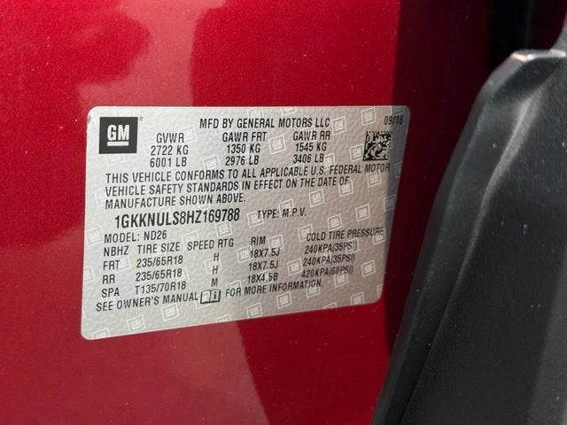 2017 GMC Acadia SLT-1