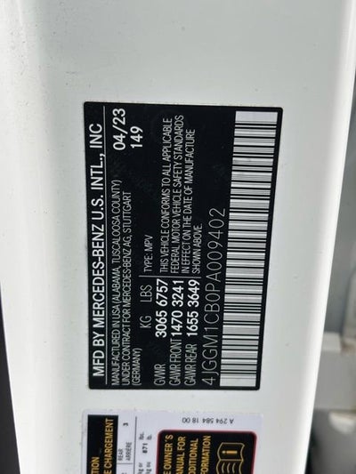 2023 Mercedes-Benz EQE 350 SUV 4MATIC®