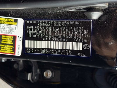 2022 Toyota Camry SE
