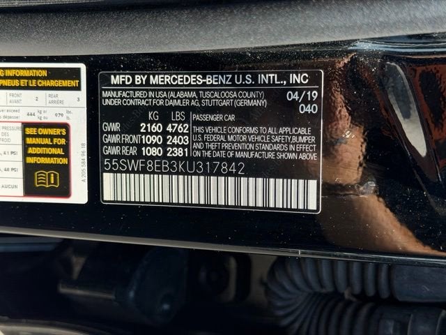 2019 Mercedes-Benz C-Class C 300 4MATIC®