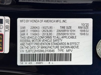 2021 Acura RDX Technology Package SH-AWD
