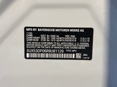 2024 BMW X3 xDrive30i