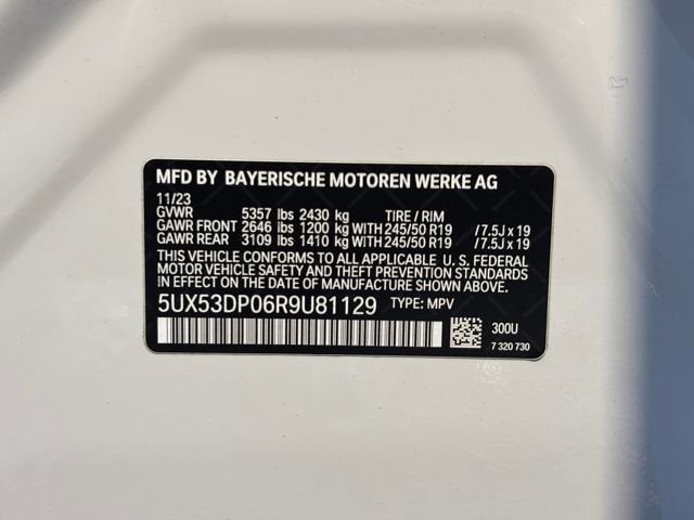 2024 BMW X3 xDrive30i