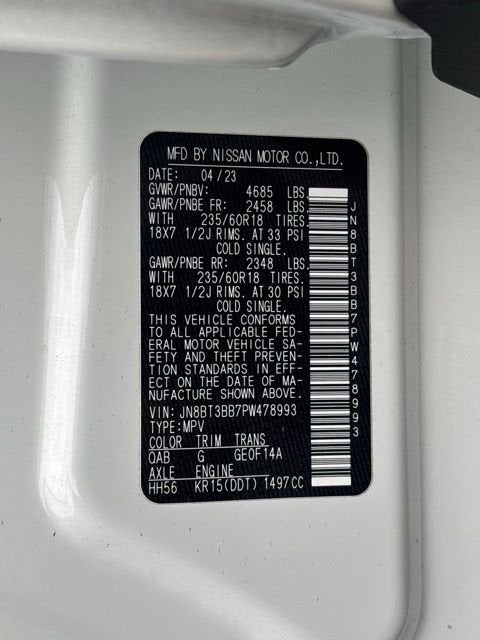 2023 Nissan Rogue SV