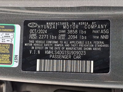 2025 Hyundai Elantra SEL Convenience