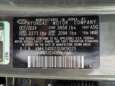 2025 Hyundai Elantra SEL Convenience