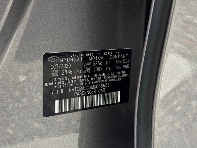 2021 Genesis G80 2.5T