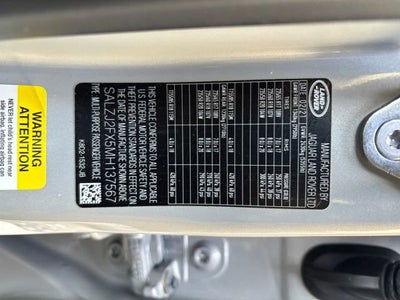 2021 Land Rover Range Rover Evoque S