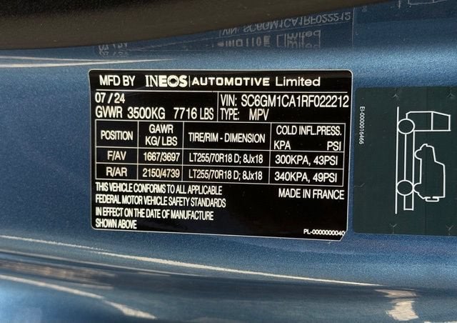 2024 INEOS Grenadier Station Wagon Fieldmaster Edition