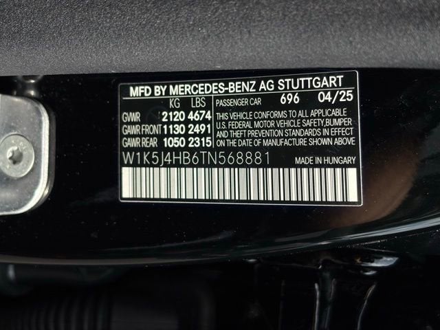 2026 Mercedes-Benz CLA CLA 250 4MATIC®