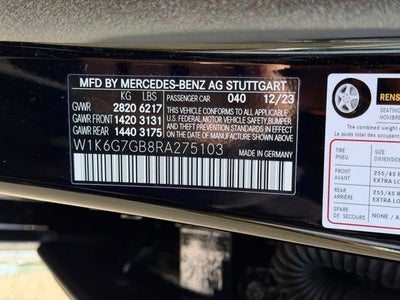 2024 Mercedes-Benz S-Class S 580 4MATIC®