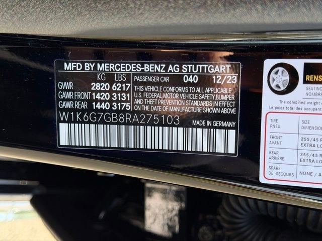 2024 Mercedes-Benz S-Class S 580 4MATIC®