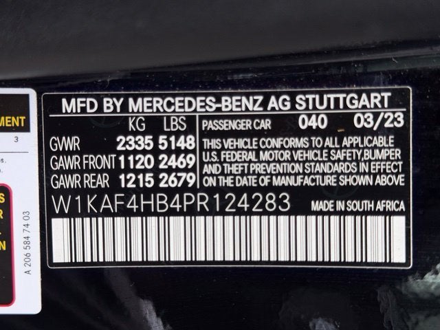 2023 Mercedes-Benz C-Class C 300 4MATIC®