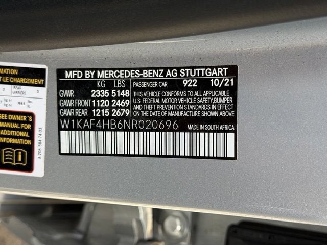 2022 Mercedes-Benz C-Class C 300 4MATIC®
