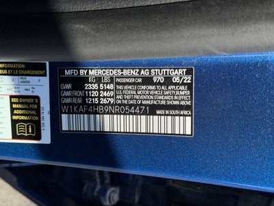 2022 Mercedes-Benz C-Class C 300 4MATIC®