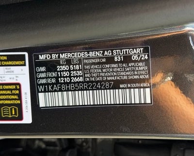 2024 Mercedes-Benz C-Class C 43 AMG® 4MATIC®