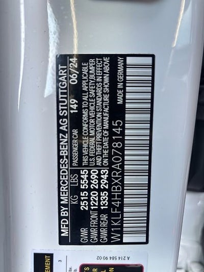 2024 Mercedes-Benz E-Class E 350 4MATIC®