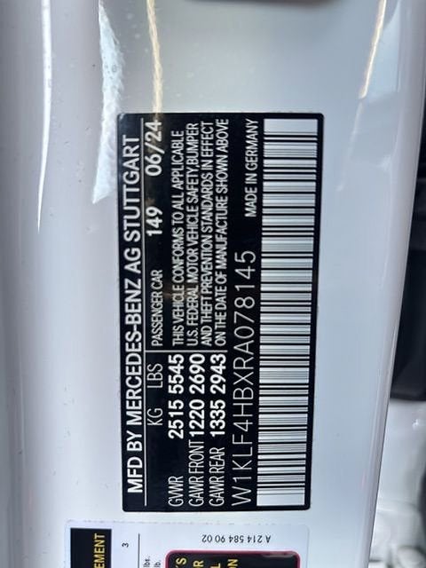 2024 Mercedes-Benz E-Class E 350 4MATIC®