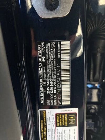 2025 Mercedes-Benz E-Class E 350 4MATIC®