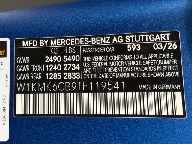 2026 Mercedes-Benz CLE CLE 53 AMG® 4MATIC®
