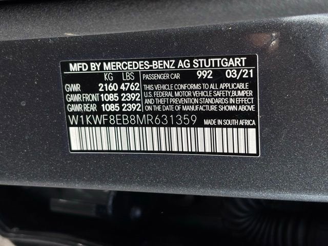 2021 Mercedes-Benz C-Class C 300 4MATIC®