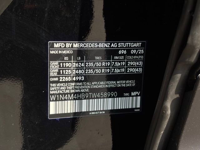 2026 Mercedes-Benz GLB GLB 250 4MATIC®