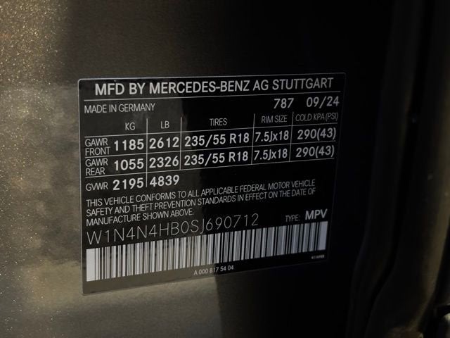 2025 Mercedes-Benz GLA GLA 250 4MATIC®