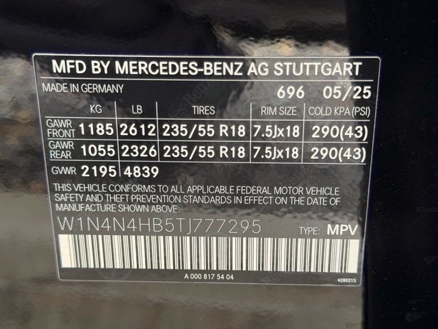 2026 Mercedes-Benz GLA GLA 250 4MATIC®