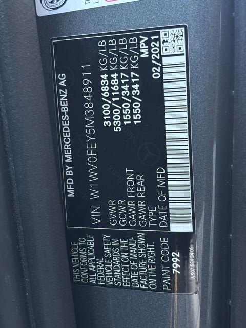 2021 Mercedes-Benz Metris Passenger