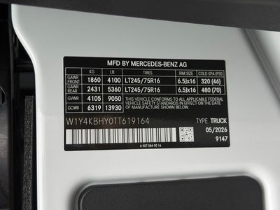 2026 Mercedes-Benz Sprinter 2500 Base