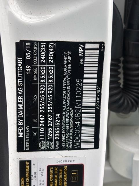 2018 Mercedes-Benz GLC GLC 300 4MATIC®