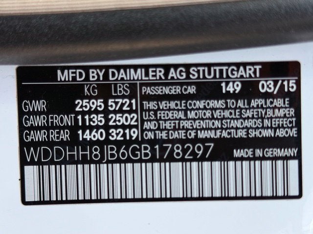 2016 Mercedes-Benz E-Class E 350 4MATIC®