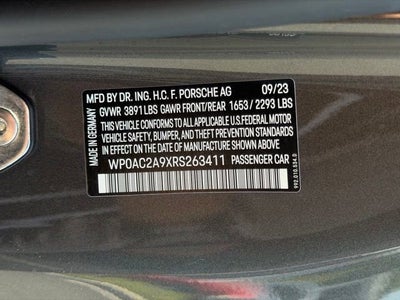 2024 Porsche 911 GT3