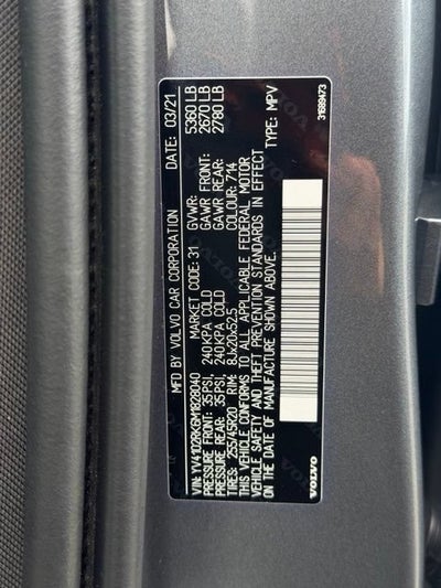 2021 Volvo XC60 T5 Momentum
