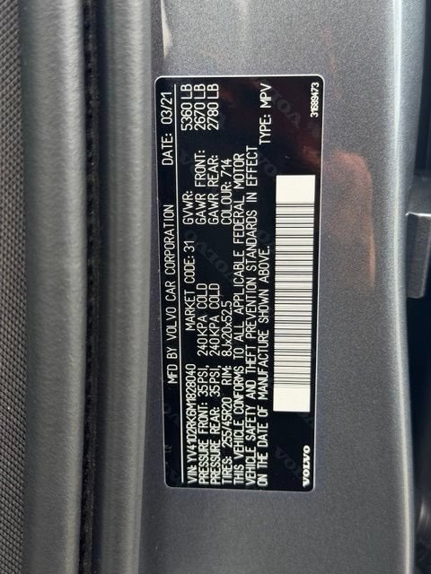 2021 Volvo XC60 T5 Momentum