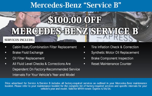 Mercedes-Benz "Service B"